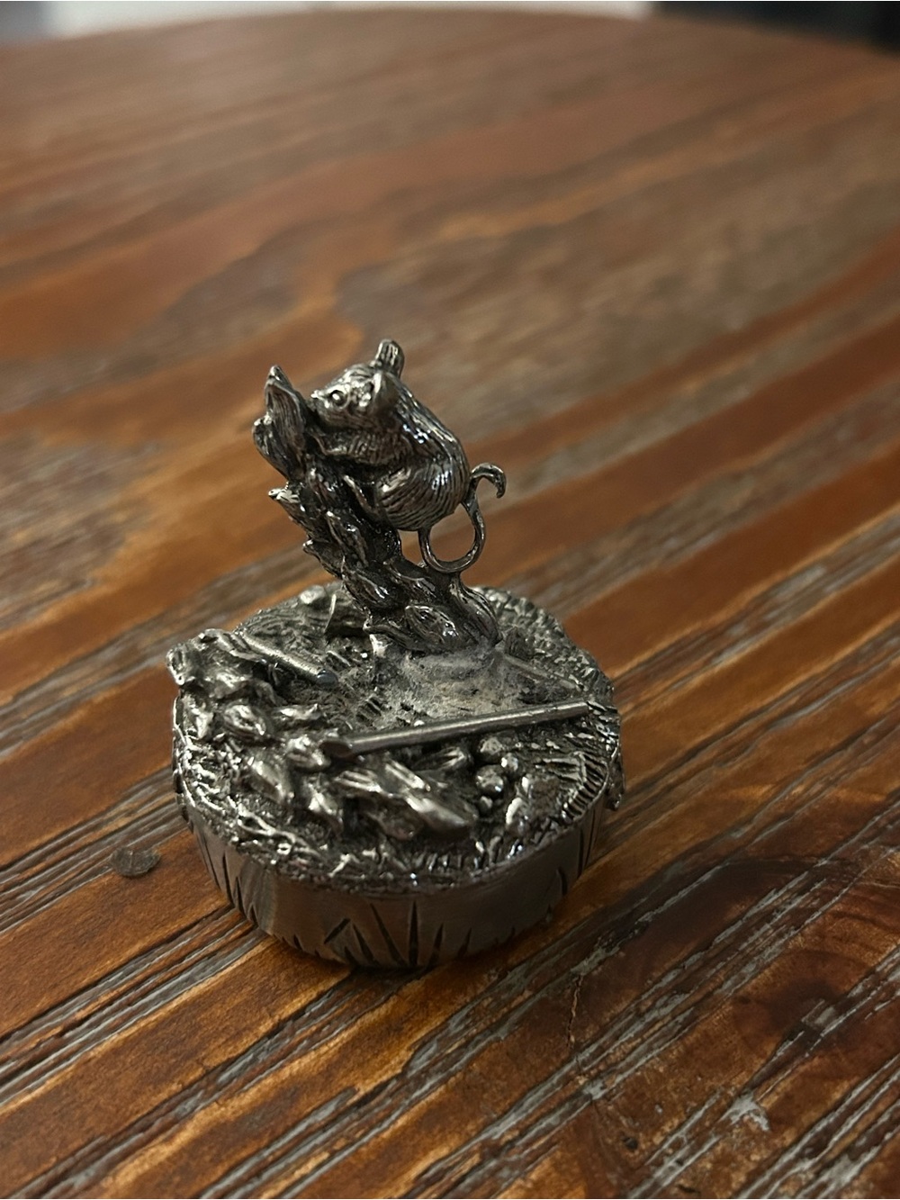 Decorative Mouse Trinket Box - Home Accents